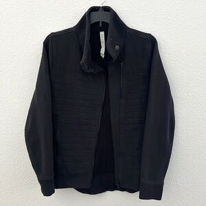 Lululemon Women's Cotton Jersey Jacket (Size 4) Black